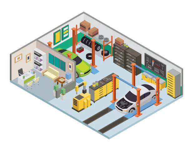 autohuolto korjaamolla Harjavallassa Mati Auto Oy